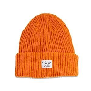 SOLD 2 Piece Orange and Purple Hats / Beanies